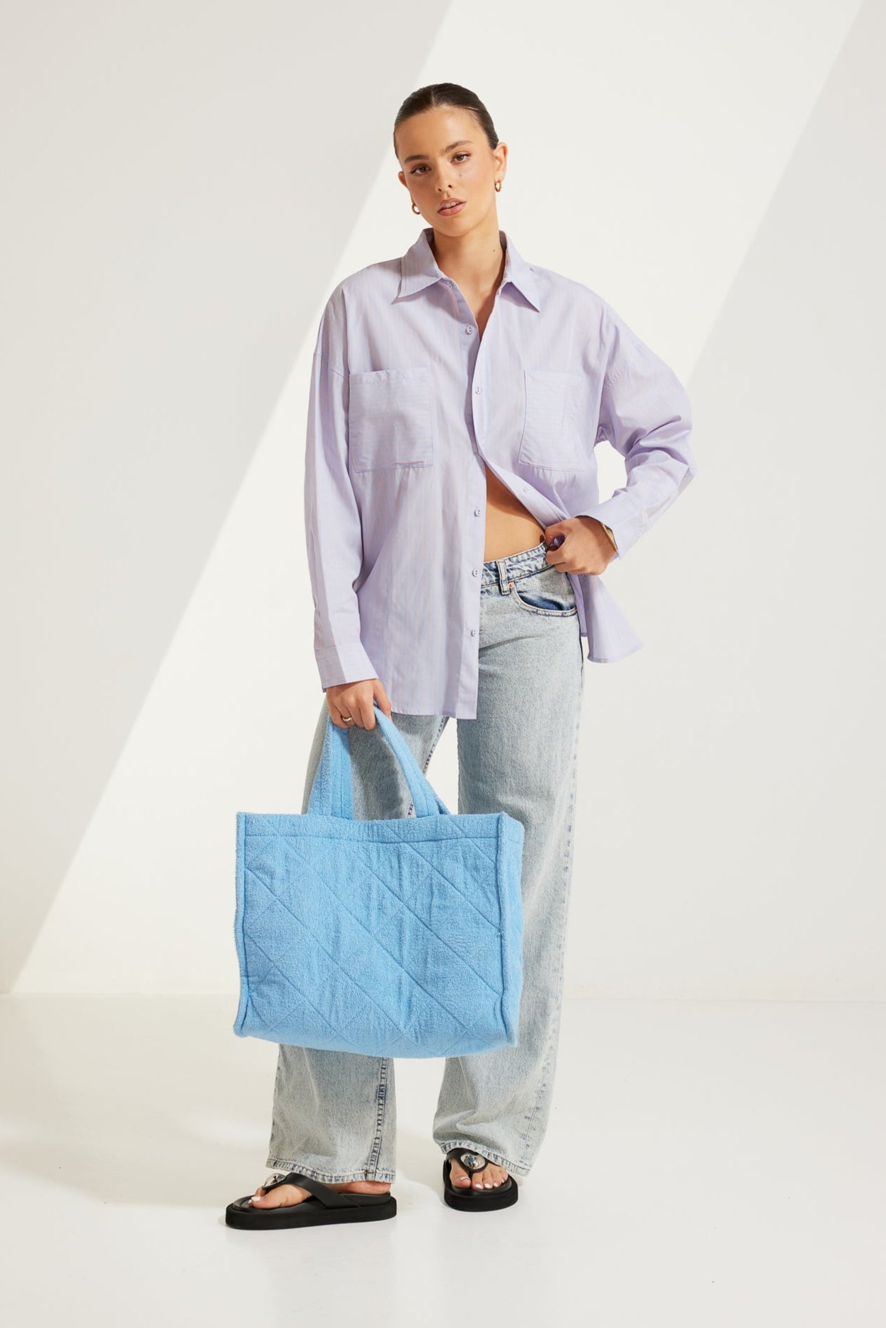 TF7319 Willow Oversized Linen Shirt Lilac. Australian women’s fashion brand Rosebullet The Label Wholesale Collection, featuring trend driven dresses, tops, pants, skirts, skorts, shorts, knitwear, jumpsuits, playsuits, outerwear, restocked bestsellers, and more for modern boutiques.