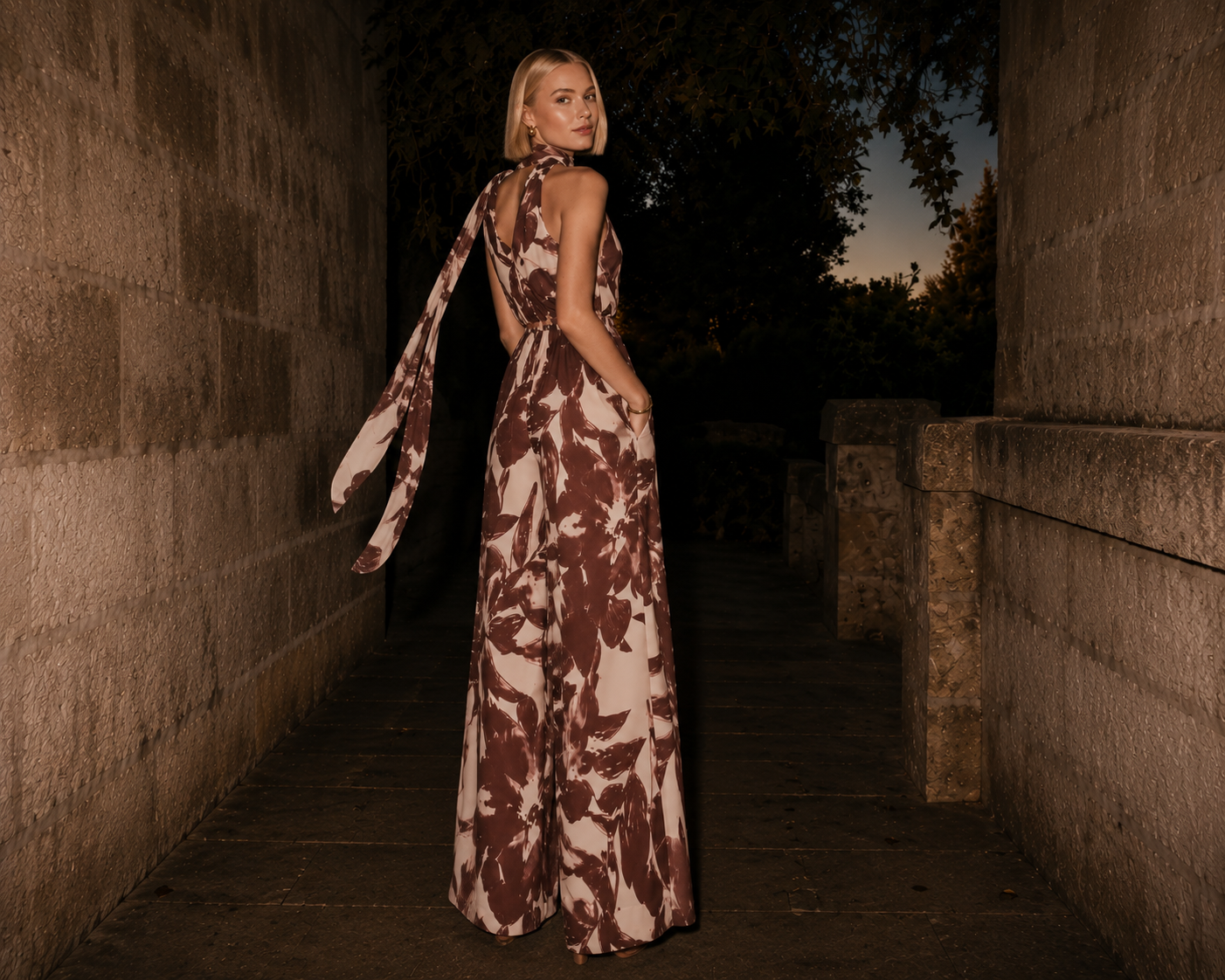 TW3727A Junia Print Jumpsuit. Australian women’s fashion brand Rosebullet The Label Wholesale Collection, featuring trend driven dresses, tops, pants, skirts, skorts, shorts, knitwear, jumpsuits, playsuits, outerwear, restocked bestsellers, and more for modern boutiques.